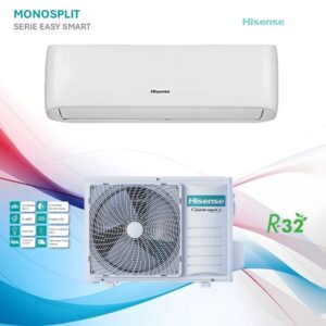 Climatizzatore Hisense Monosplit Serie Easy Smart. Condizionatore aria inverter, ideale per la climatizzazione domestica e ambienti commerciali.
