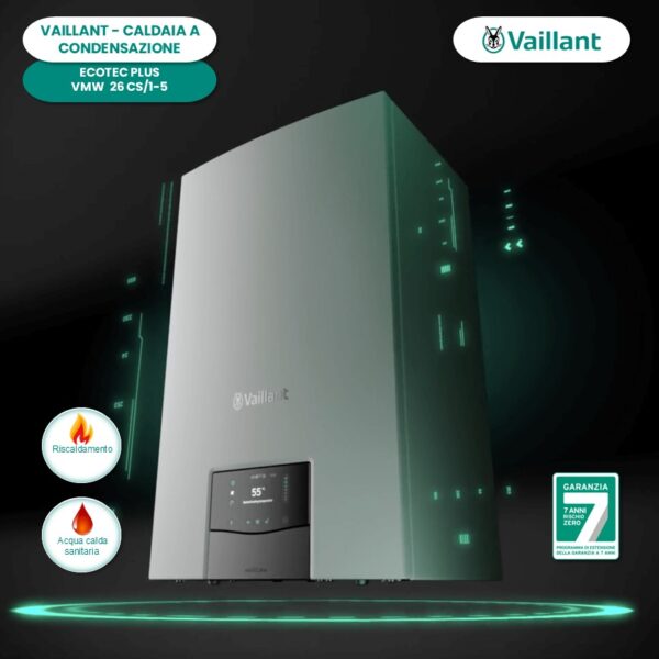 Caldaia a condensazione Vaillant ecoTEC Plus VMW 26CS/1-5 (N-IT) 26 Kw